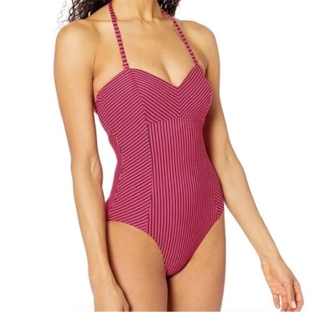 SEAFOLLY Go Overboard Bandeau One Piece